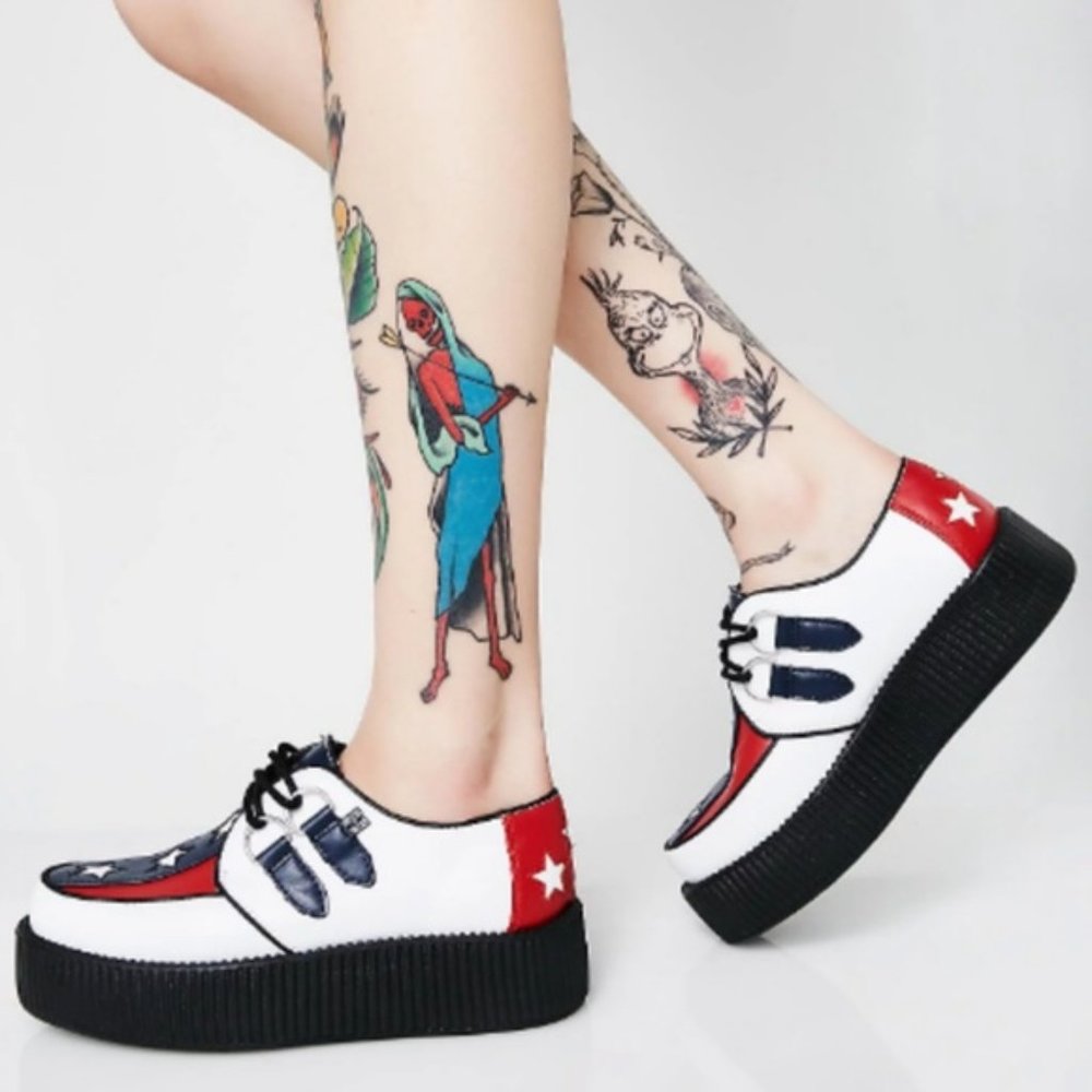 NWT T.U.K. Creepers